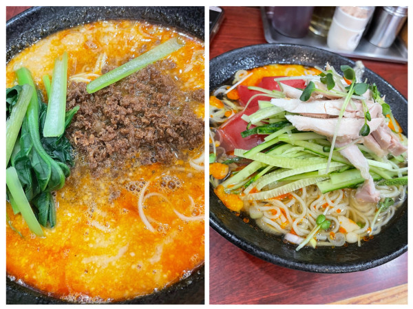 「担々麺税込900冷やし担々麺税込1000」@四川屋台の写真