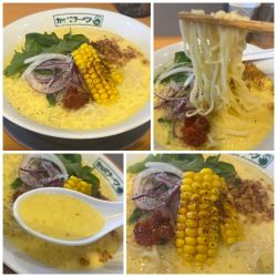 【限定】とうもろこしが主役の冷たいコーンなラーメン1000円