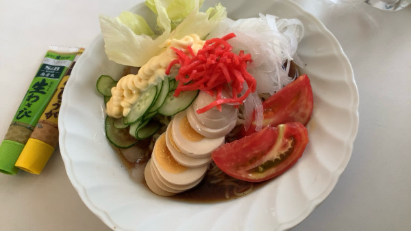 「冷やし中華」@お食事処 山武士の写真