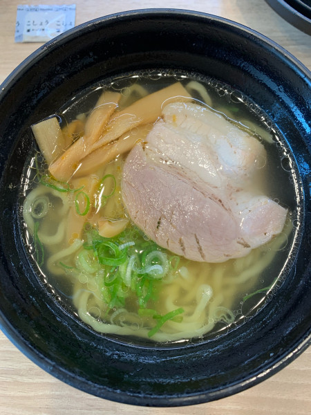 「鯛スープの塩ラーメン」@かっぱ寿司 足立谷在家店の写真