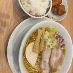 鶏そば　ランチセット　1,150円