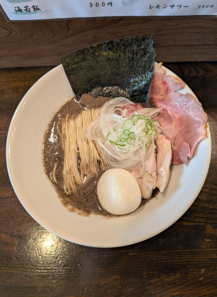 「イカ濃厚」@麺屋 喜楽明人の写真