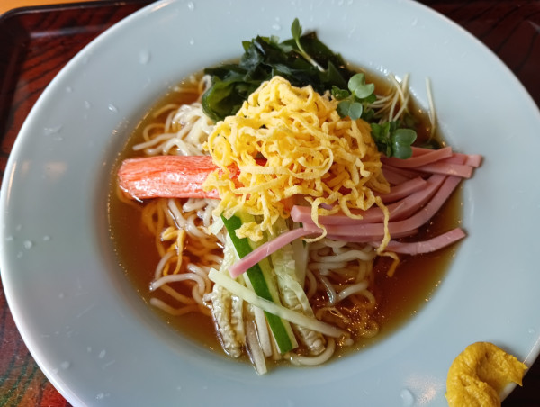 「【季節物】冷し中華(¥950)」@宝盛庵の写真