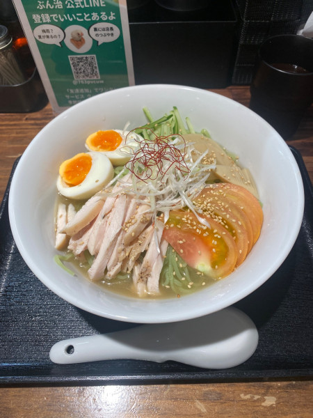 「冷や塩すっぱ麺」@らーめんぶん治の写真