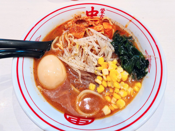 「冷冷味噌ラーメン」@蒙古タンメン 中本 高田馬場店の写真