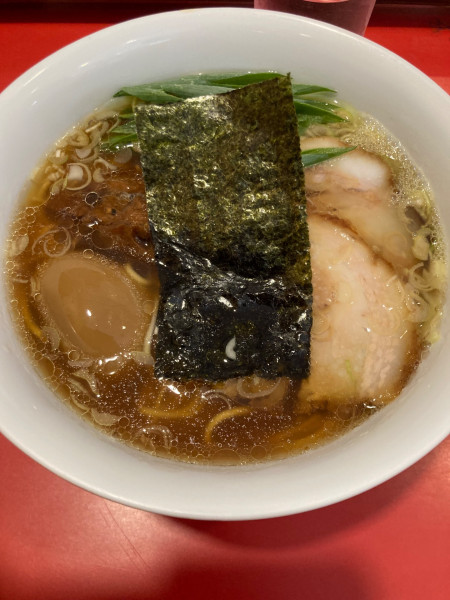 「中華そば味玉トッピング」@カドヤ食堂 本店の写真