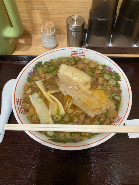 「尾道中華そば大盛」@尾道中華そば 渡なべの写真