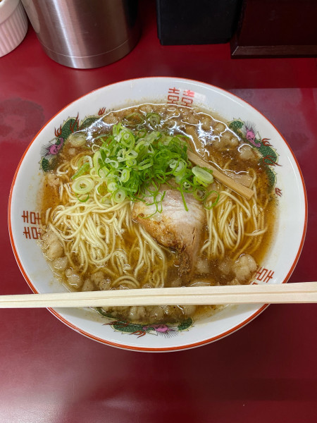 「醤油ラーメンこってり大盛」@八福神の写真