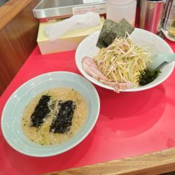 かいざんラーメン（中盛  つけ麺変更）