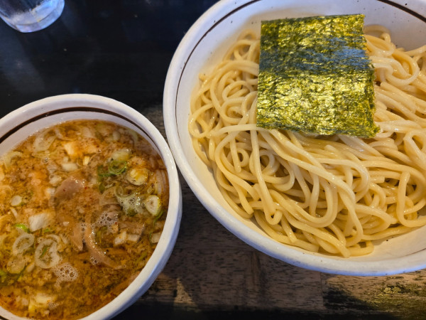 「つけそば中盛」@中華そば しながわの写真