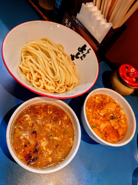 「二刀流つけめん」@らーめん よし丸の写真