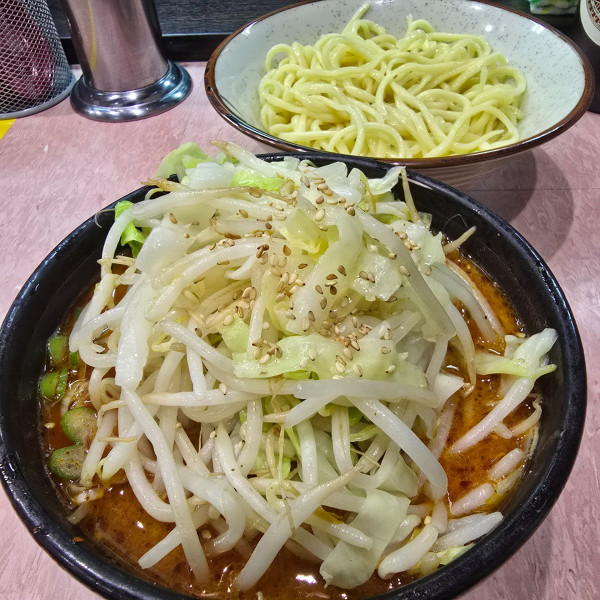 「もりそば小 担々 野菜」@所沢大勝軒の写真