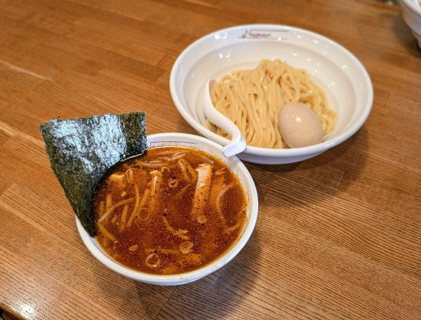 「辛にんにくつけ麺【冷やし】」@らーめん Nageyariの写真