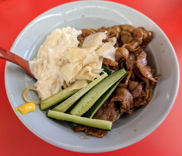 「凄い冷やし中華1150円」@立川マシマシ 小山店の写真