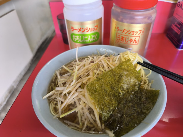 「ネギラーメン(850)」@ラーメンショップ 綾瀬店の写真