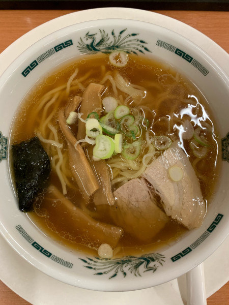 「半ラーメン」@日高屋 鶯谷店の写真