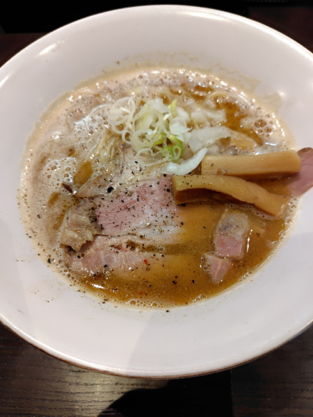 「鶏豚魚貝noodle」@ラーメン アールピージー（RAMEN RPG）の写真