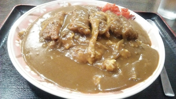 「かつカレー 950円」@丸ト庵の写真