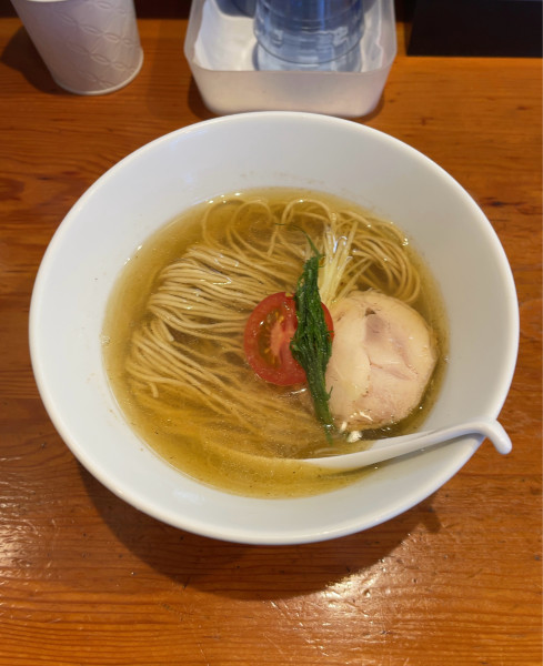 「白そば（950円）」@麺屋 ブルーズの写真