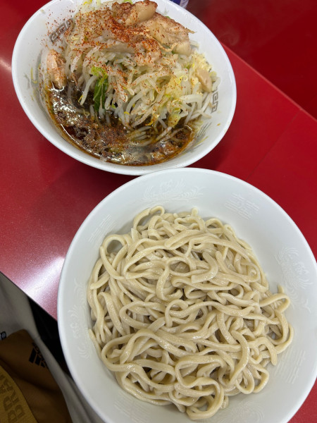 「小つけ麺　950円+150円」@ラーメン二郎 越谷店の写真