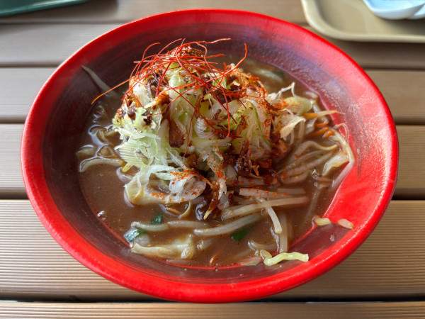 「八丁味噌野菜ラーメン　1200円」@開花屋 楽麺荘の写真