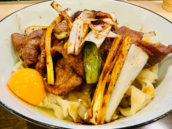 「【限定】冷やし肉南蛮【1500円】」@手打麺祭 かめ囲の写真