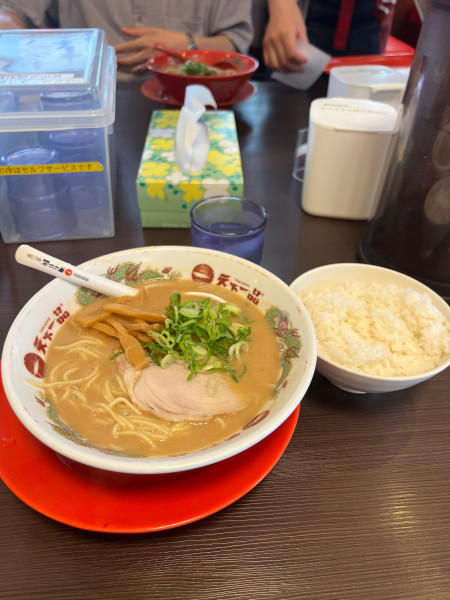 「こってり　ライスランチ」@天下一品 東川口店の写真