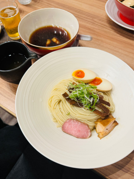 「味玉醤油つけ 昆布水」@麺処 ほん田 秋葉原本店の写真