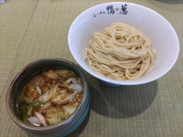 「鴨汁つけそば」@らーめん 鴨to葱の写真