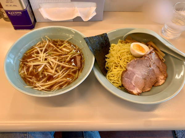 「ネギチャーシューつけ麺1,160円」@ラーメンショップ 中野店の写真