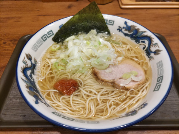 「朝らーめん」@舎鈴 ビーンズ武蔵浦和店の写真