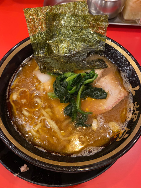 「朝ラーメン」@横浜家系ラーメン 大輝家の写真
