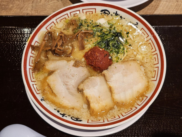 「山形辛味噌らーめん（こってり）　1030円」@中華そば専門 田中そば店の写真