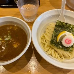 濃厚煮干つけ麺（並盛）