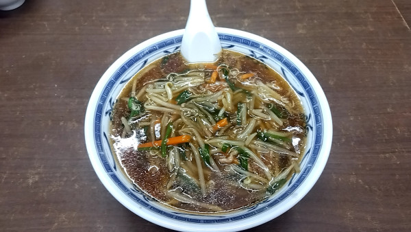 「もやしそば（７５０円）」@中華料理 勝来軒の写真