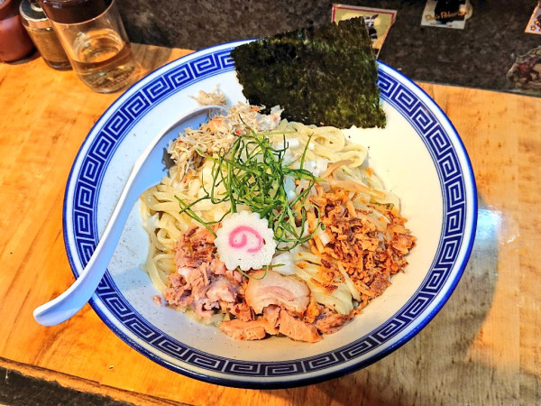 「【本日の裏そば】ずわい蟹の冷やし混ぜそば」@塩そば 桑ばらの写真