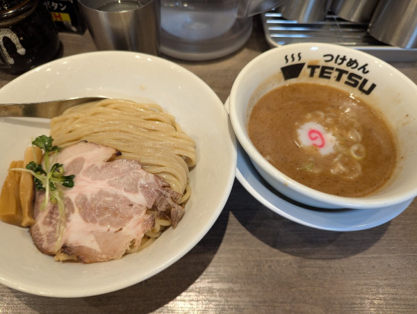 「つけ麺 並990円」@つけめんTETSU 京王モール新宿店の写真
