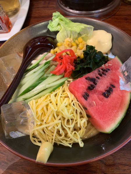 「冷やし中華」@みそ禅 勿来店の写真