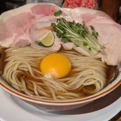 冷やし黒醤油中華そば