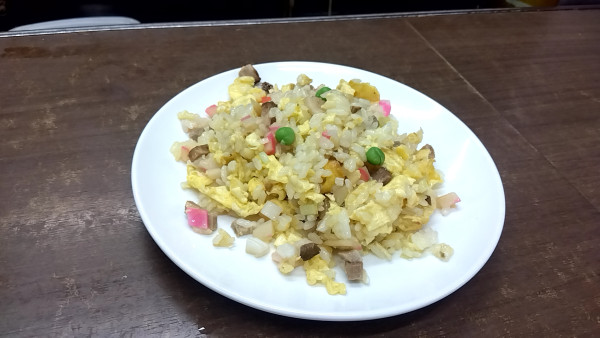 「半チャーハン（５００円）」@中華料理 勝来軒の写真