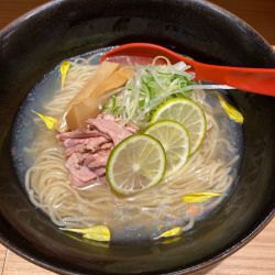 【限定】貝だし冷しそば　1200円