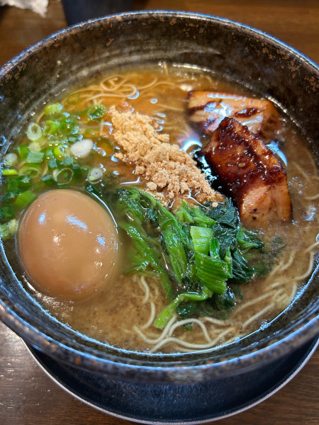 「どらたまそば」@麺屋どらいちの写真