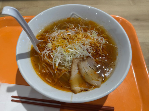 「ねぎらーめん（麺大盛り）」@幸楽苑 レイクウォーク岡谷店の写真