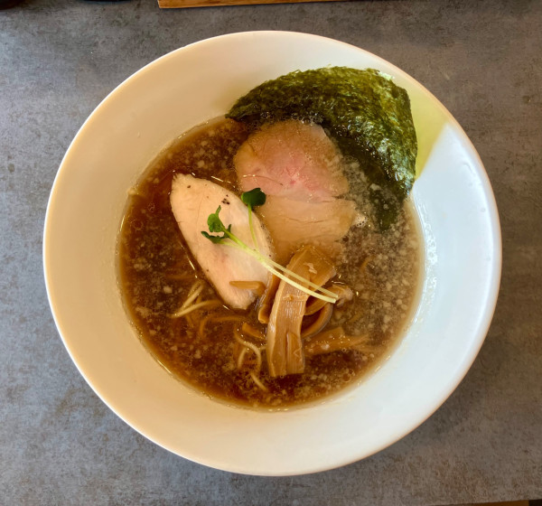 「淡麗飲む煮干しラーメン 890円」@攻ニボの写真
