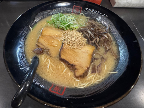 「博多らーめん」@中洲屋台ラーメン 一竜 匠の写真