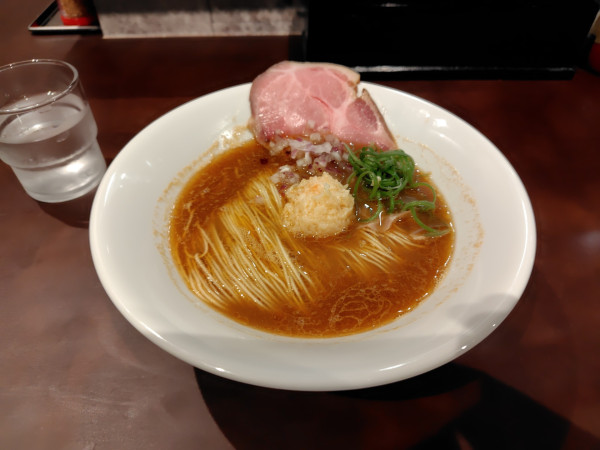 「ガーリックシュリンプラーメン¥1300」@RAMEN KAIBUTSU 野毛店の写真
