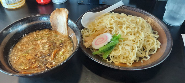 「魚粉豚骨つけめん」@幸楽苑 甲府向町店の写真