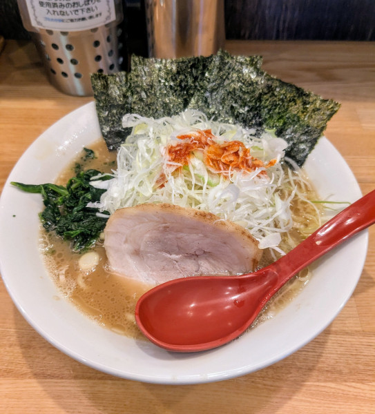 「ネギラーメン 1,300円」@ラーメン大桜 荏田店の写真