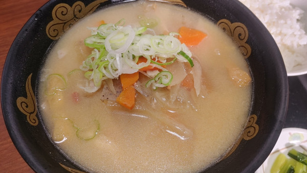 「梓川豚汁ラーメン」@梓川サービスエリア 上りの写真