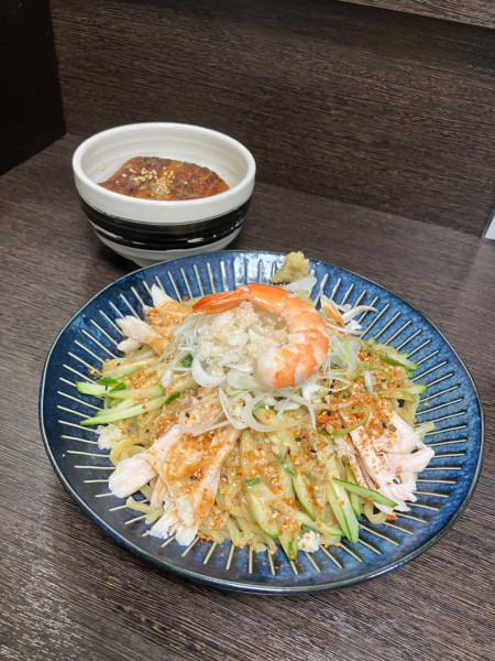 「冷やし味噌+うな丼(ミニ)」@灼味噌らーめん 八堂八の写真